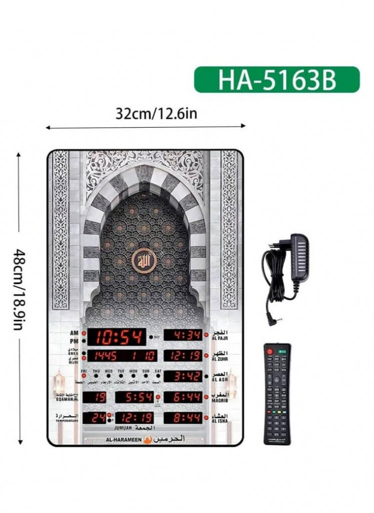 ADHAN CLOCK 5163B