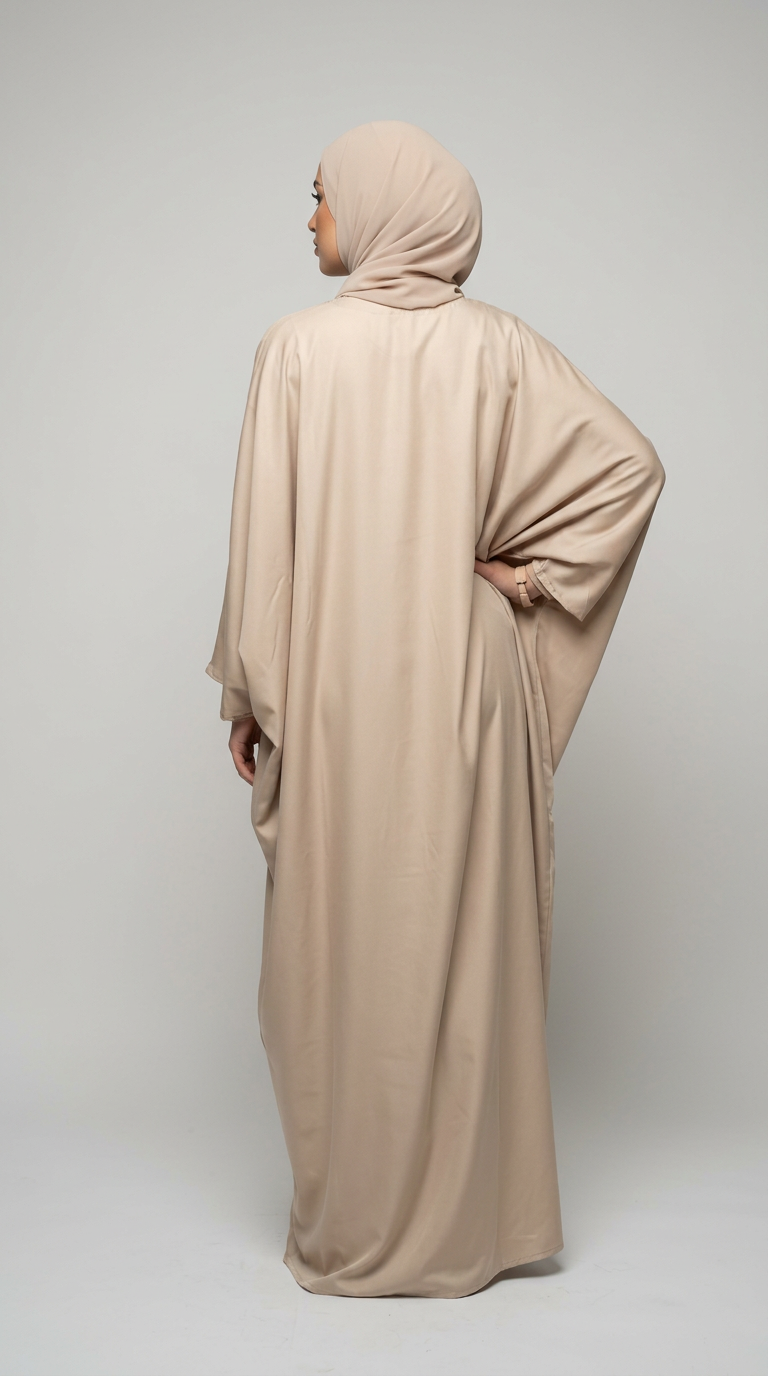 Big Plain Abaya for women, product photo 6 | Peace & Co. Boutique