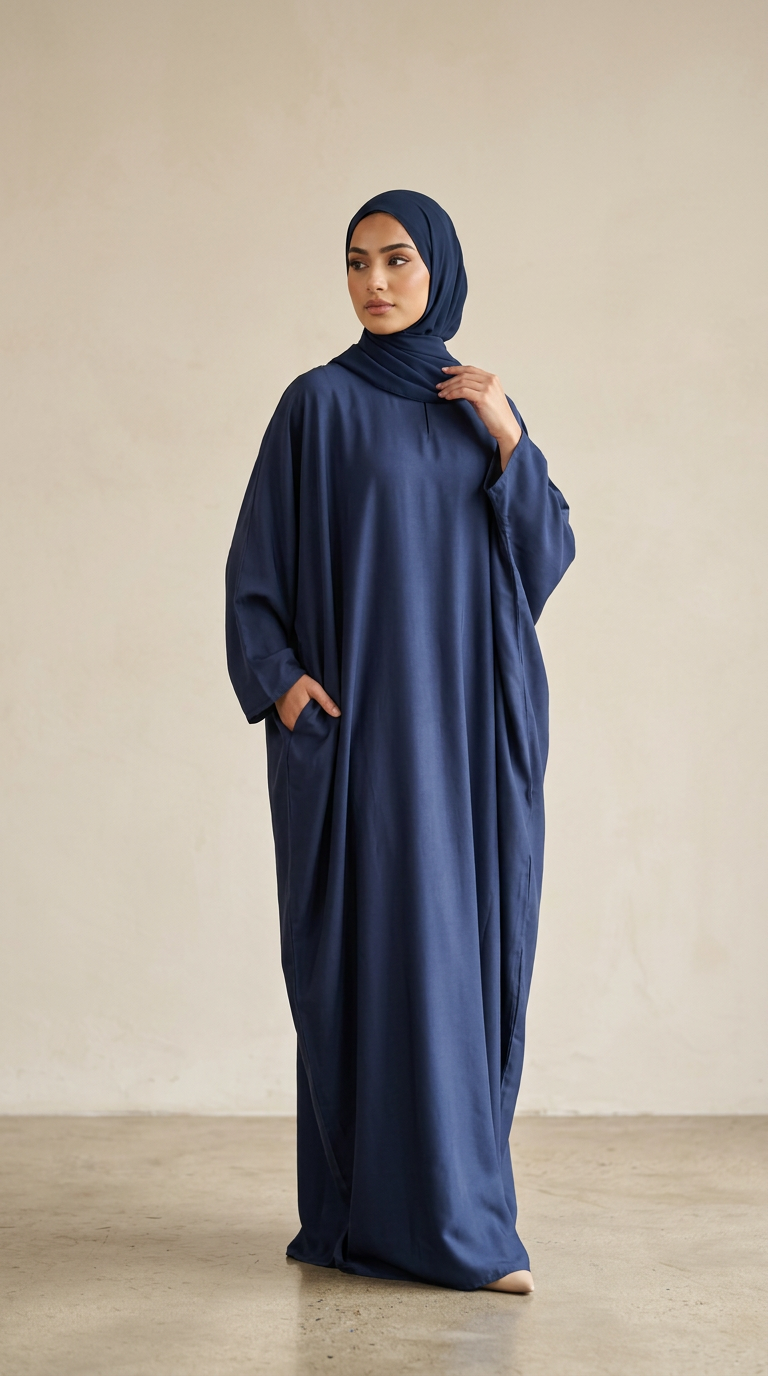 Big Plain Abaya for women, product photo 3 | Peace & Co. Boutique