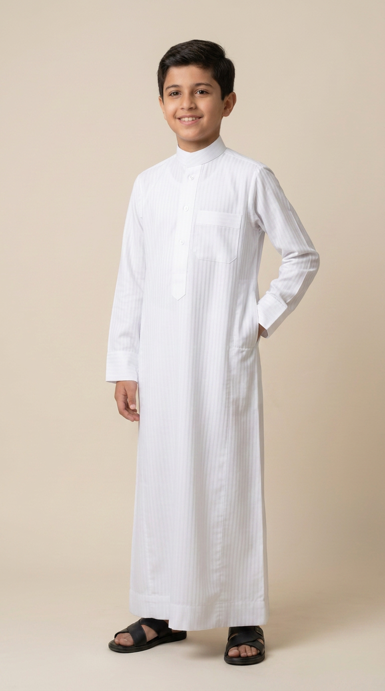 BOYS WHITE THOBE