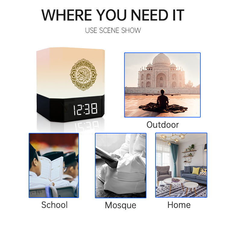 Quran Speaker Table Touch Lamp