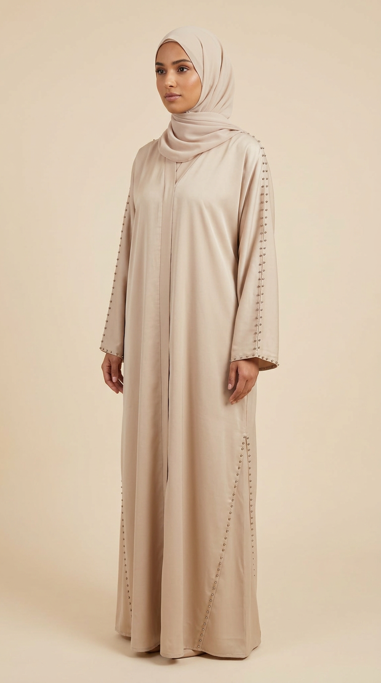Dreamy Creamy Abaya (H-6)