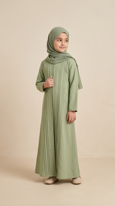 Girls All-Flap abaya product photo, Peace & Co. Boutique