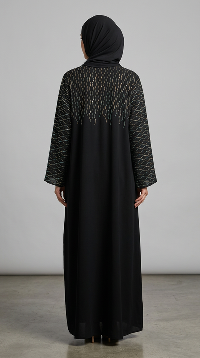 Mom Gem Rush Abaya for women, product photo 4 | Peace & Co. Boutique