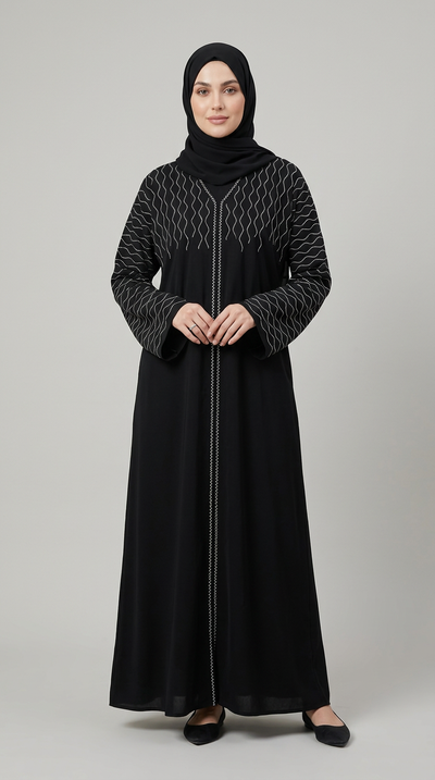 Mom Gem Rush Abaya for women, product photo 2 | Peace & Co. Boutique