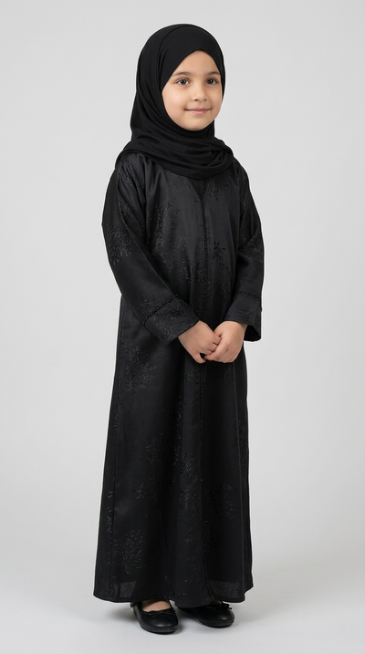Daughter Moonstone modest abaya for girls, product photo 7