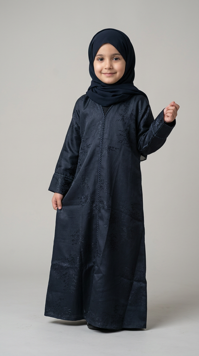 Daughter Moonstone modest abaya for girls, product photo 1