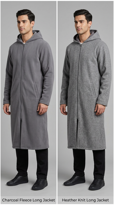 Banto Double Face Al-Ajrafi Cap shown in gray color comparison on models