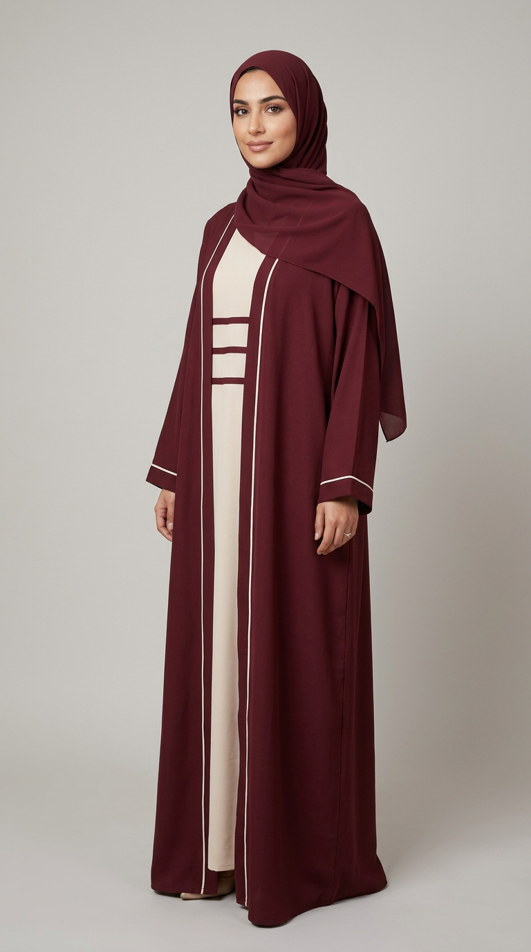 Mom Ophelia Abaya for women, product photo 2 | Peace & Co. Boutique