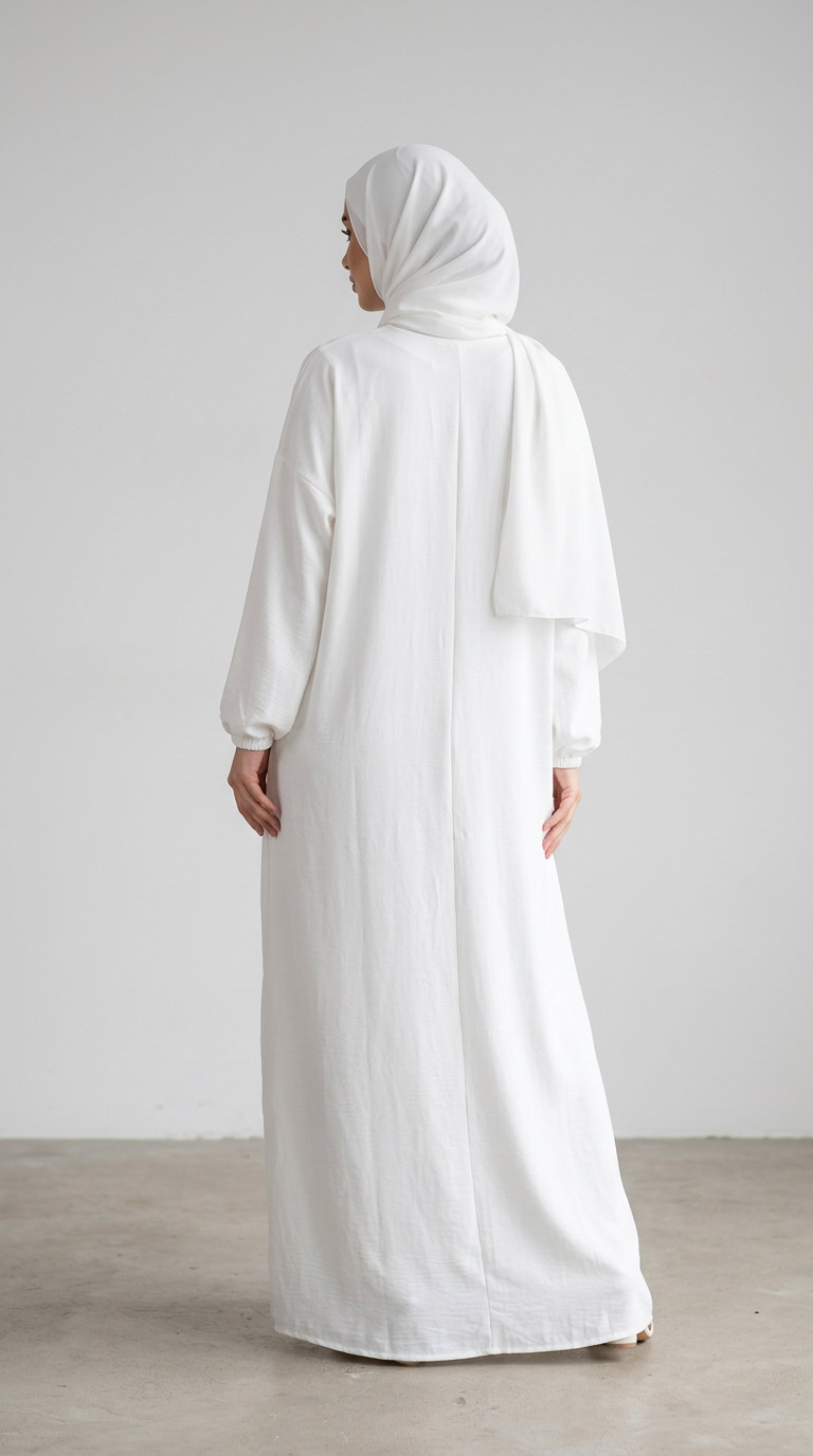 Mother Front Pocket Abaya (H-10)