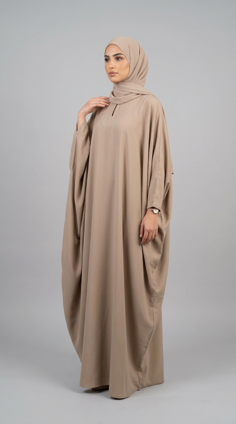 Big Plain Abaya for women, product photo 5 | Peace & Co. Boutique