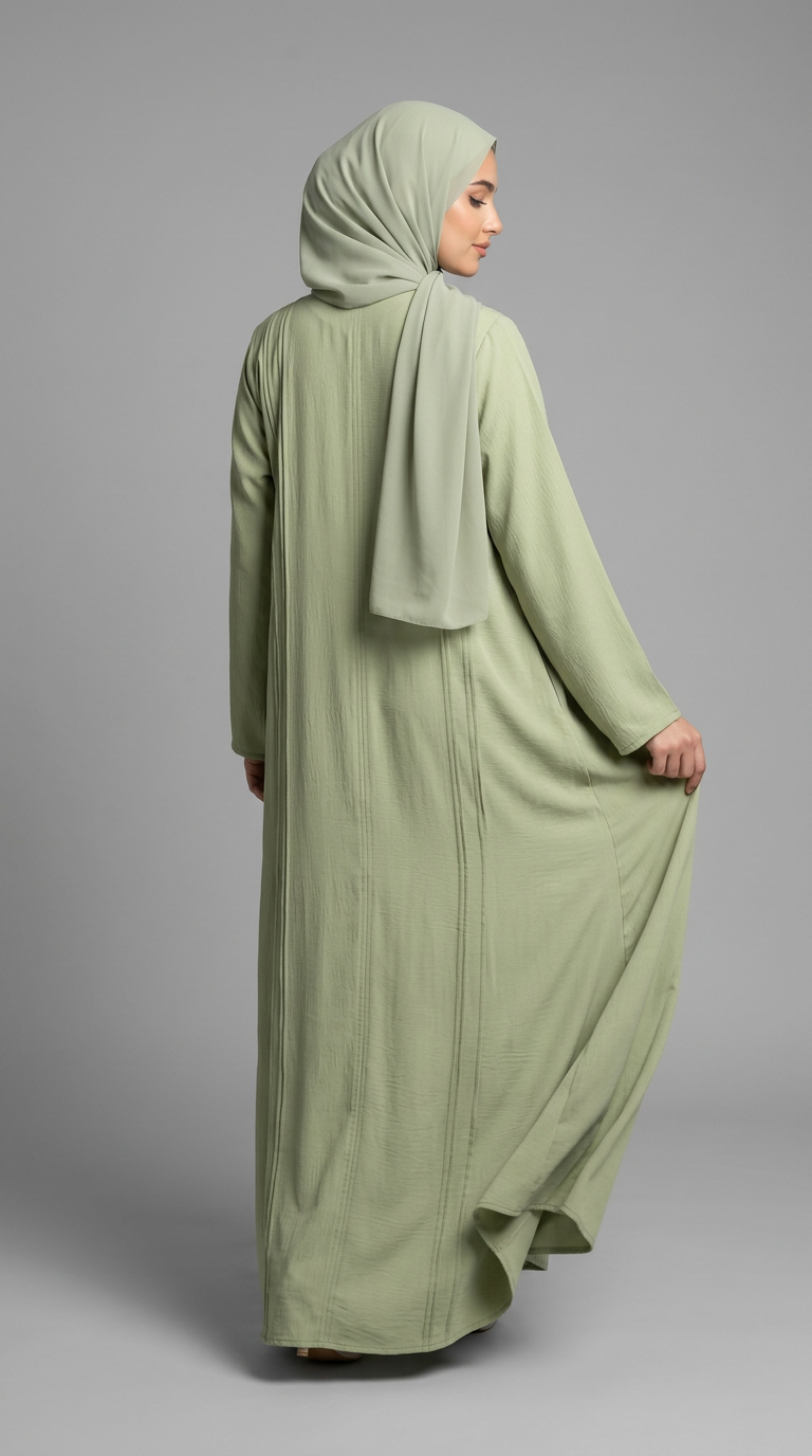All Flap Abaya for women, product photo 4 | Peace & Co. Boutique
