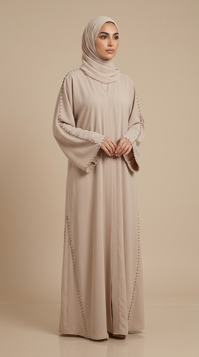 Dreamy Creamy Abaya (H-6)