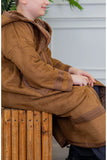 Brown Youth Farwah Shamwa Cap