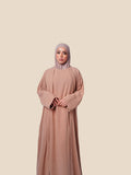 Jacquard Mom  Open Abaya