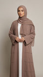 Corduroy Cuff Abaya