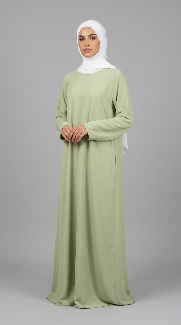 Simple Care Fall Abaya