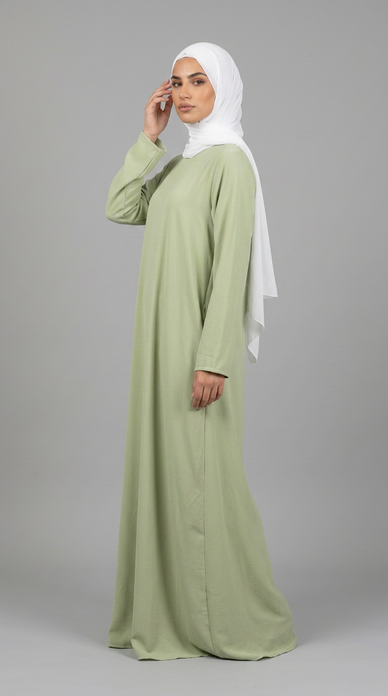 Simple Care Fall Abaya