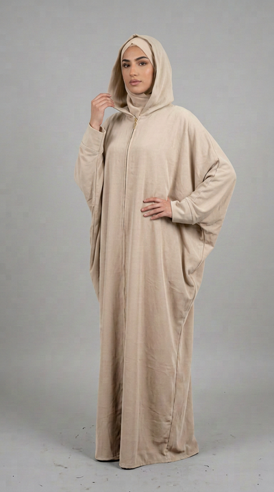 WMN Fajr Zipper Abaya