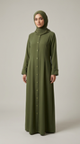 Linen Texture Abaya