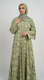 Fall Line Modal Abaya