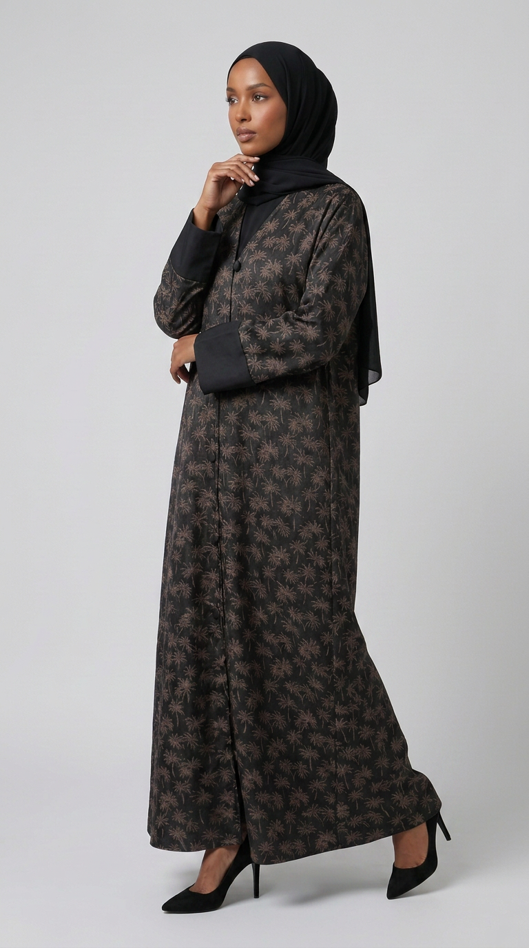 Modest Mosaic Abaya-10