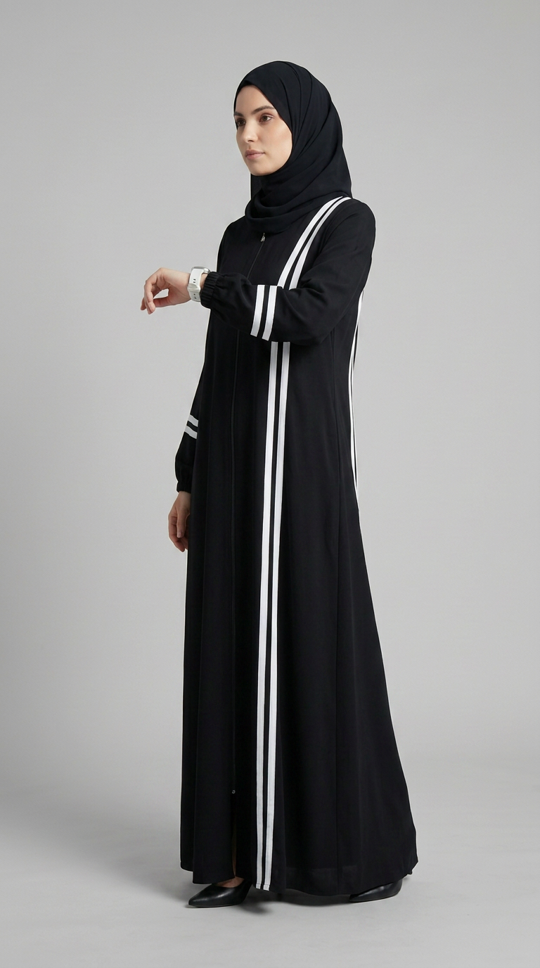 Veiled Vogue Abaya-05