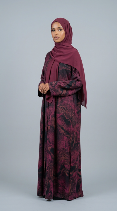 TIE DYE LOOK ABAYA-MOMMY