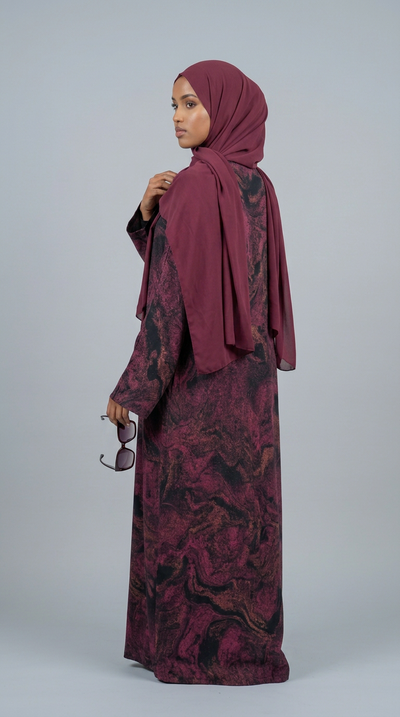 TIE DYE LOOK ABAYA-MOMMY