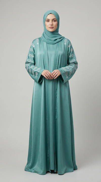 ARM STONE WORK ABAYA