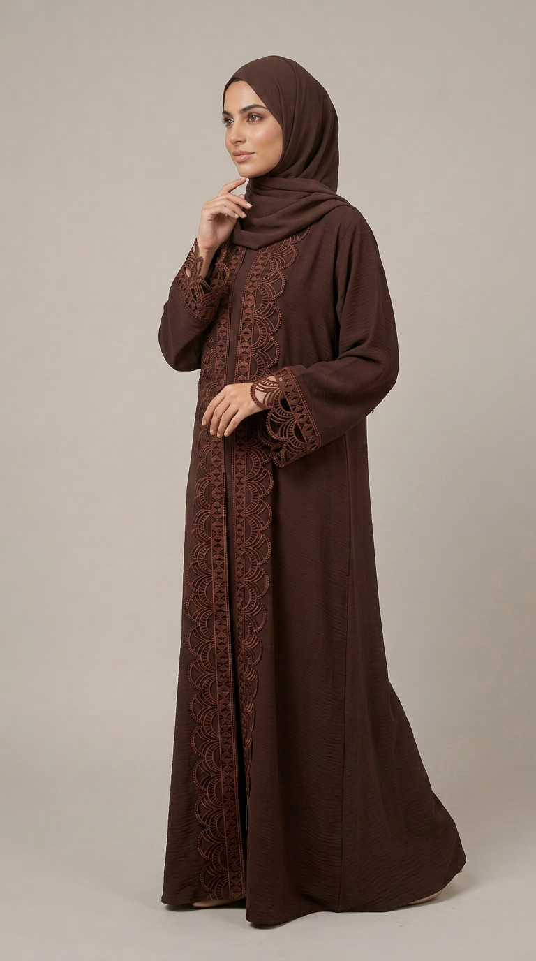 Pinky haha Mommy Abaya