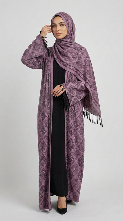 Pashmina Line Abaya
