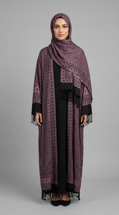 Pashmina Line Abaya