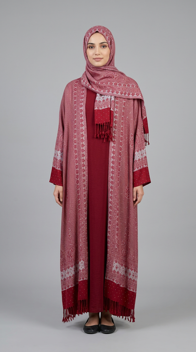 Pashmina Line Abaya