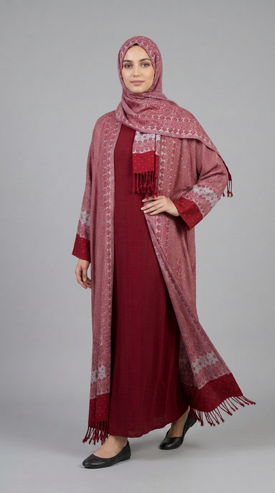 Pashmina Line Abaya