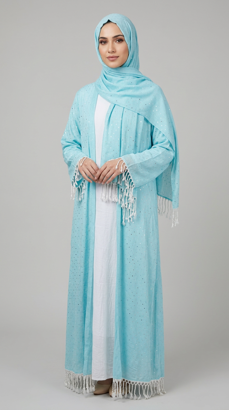 Pashmina Line Abaya