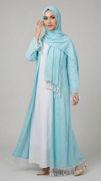 Pashmina Line Abaya