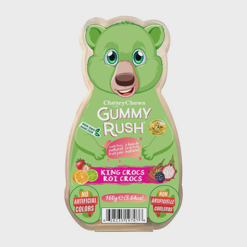 Gummy Rush Bear- King Crocs Tub 160g