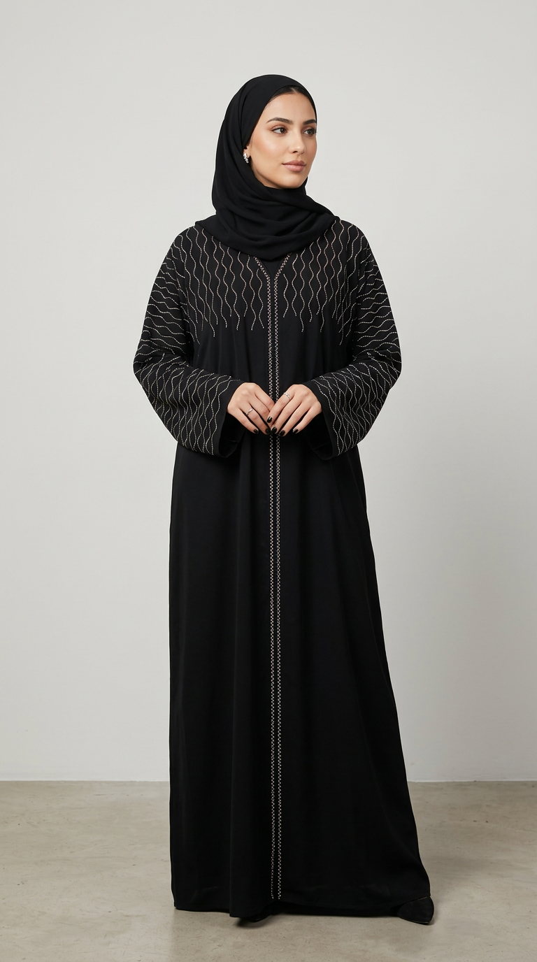 Mom Gem Rush Abaya for women, product image | Peace & Co. Boutique