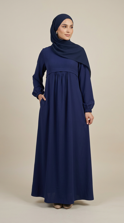 Mother Front Pocket Abaya (H-10)