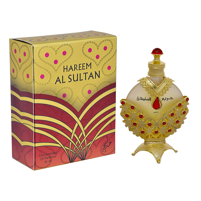 Khadlaj ORIGINAL Hareem Al Sultan Gold Perfumes- Concentrated Perfume Oil (35ml)