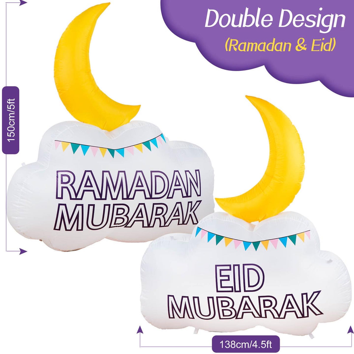 Inflatable Led Reverse Ramadan/Eid modest fashion product image
